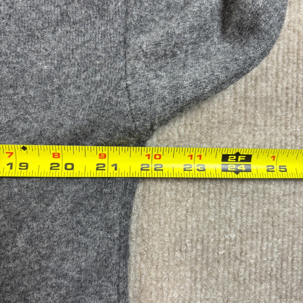 James Perse Gray Mock Neck Wool Blend Sweater Women's Size 3/Large EUC - Picture 5 of 6